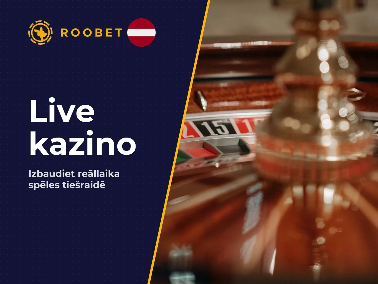 Live casino sadaļā darbojas augstas izšķirtspējas