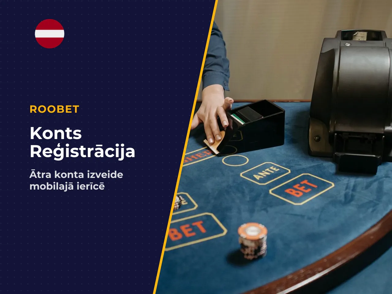 Kā izveidot jaunu kontu no mobilās