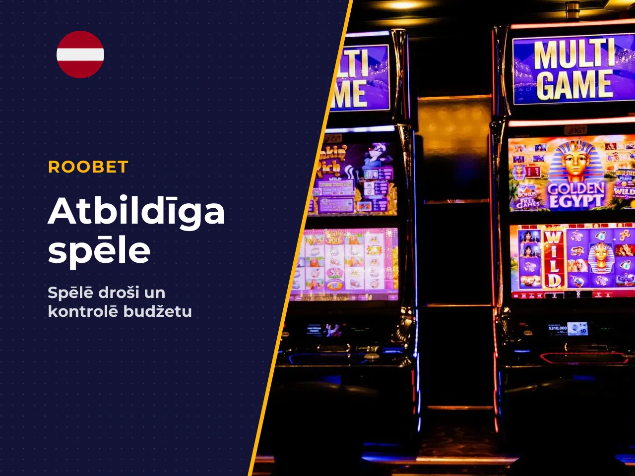 Atbildīga spēle un riski. Augstas volatilitātes