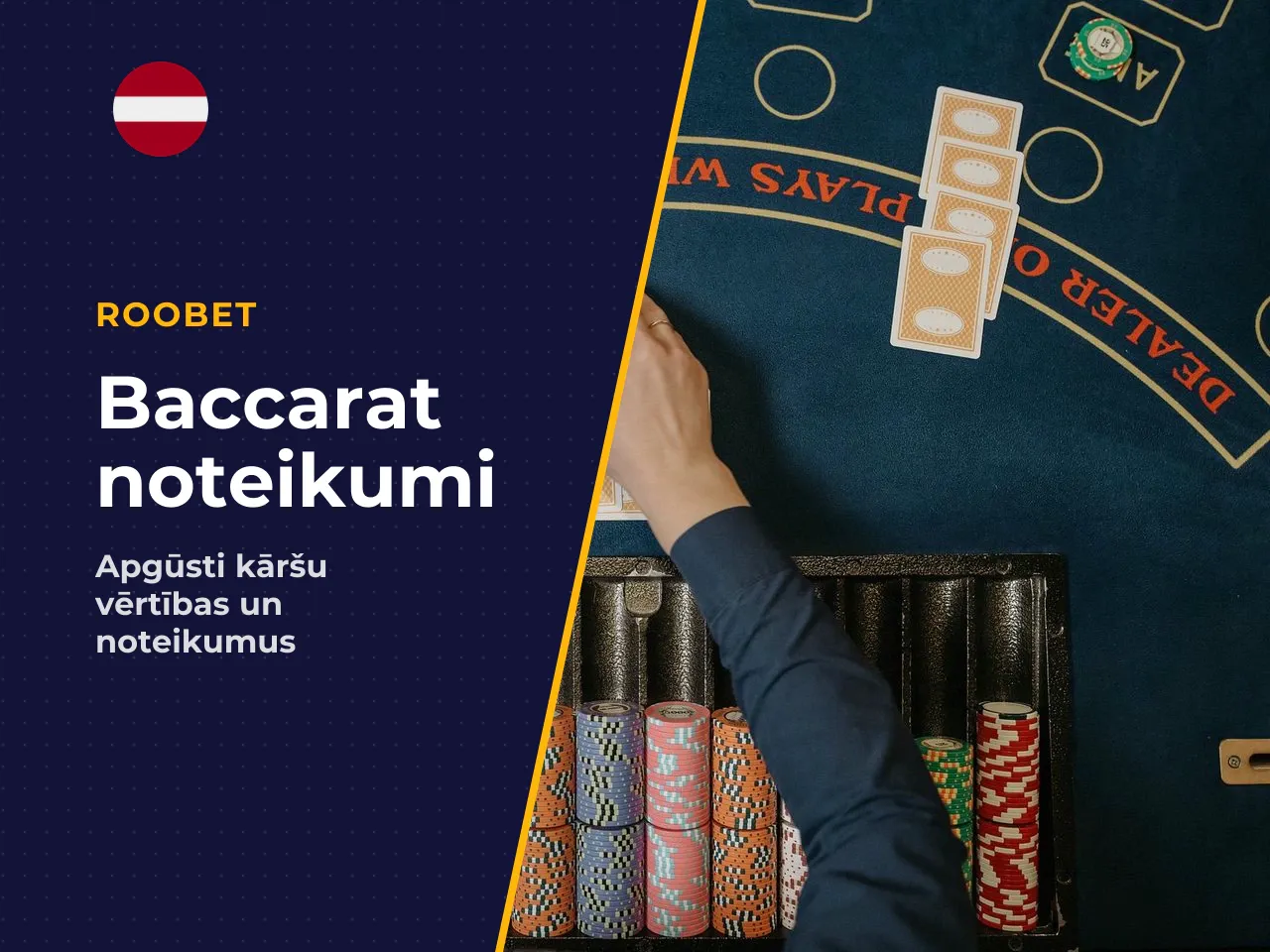 Kārtis un uzvarošās rokas noteikšana. Lai