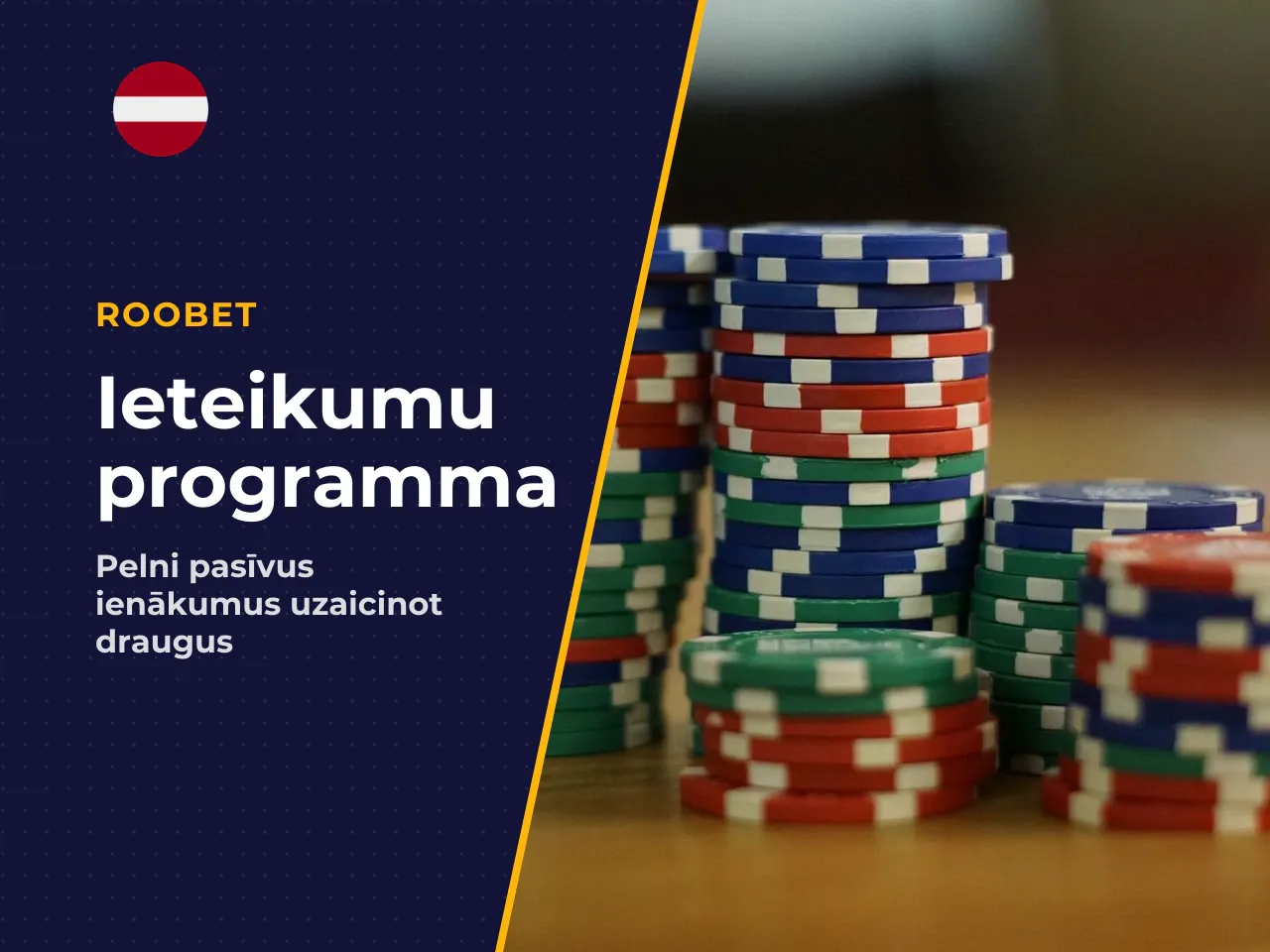 Referral programma un VIP Club. Roobet
