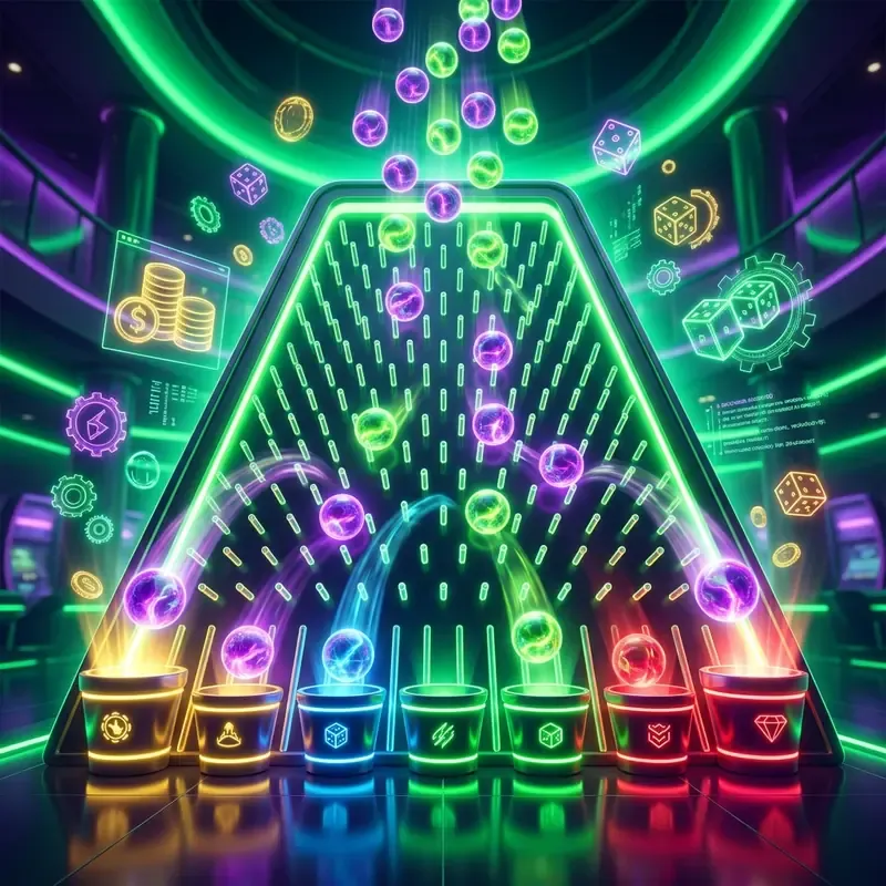 Roobet Plinko spēle, demo režīms un