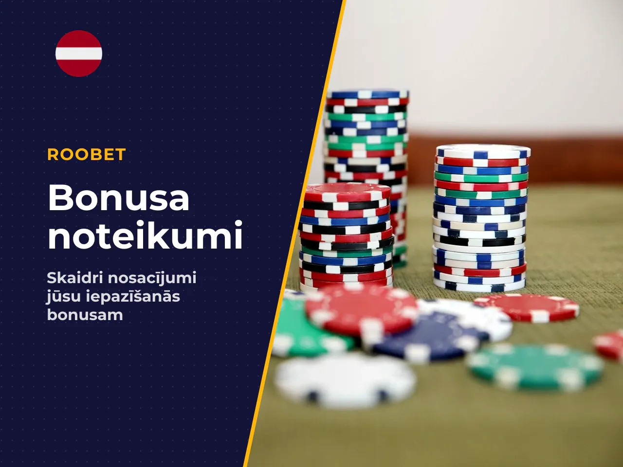 Welcome offer un bonusu apgrozīšanas nosacījumi