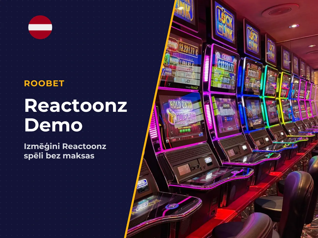 Reactoonz režģis un cluster pays princips