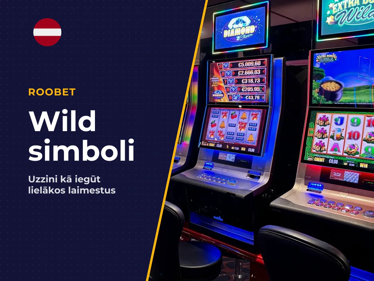 Wild simboli un Bubble Line Win