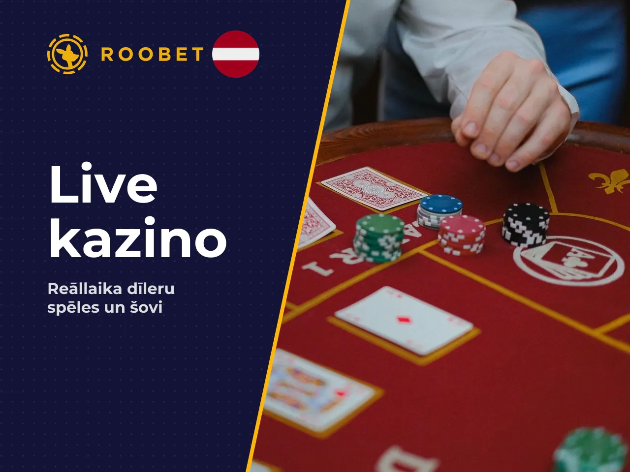 Live sadaļā vadošais nodrošinātājs ir Evolution