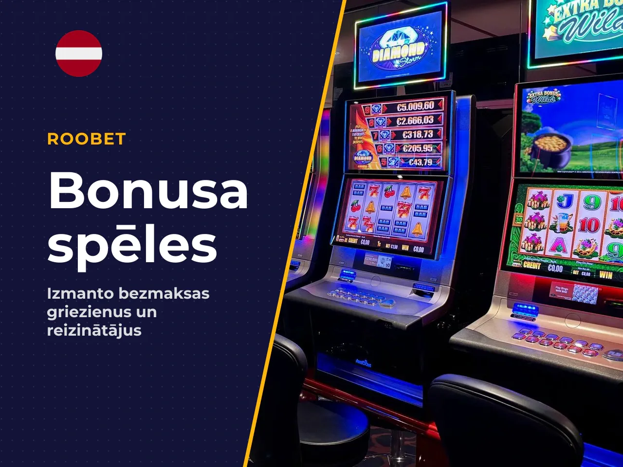 Free spins un multiplikatori bonusa spēlē