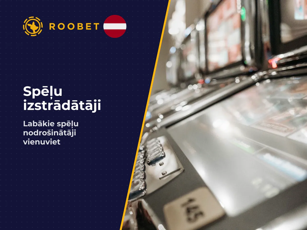 Sloti, live kazino un spēļu nodrošinātāji