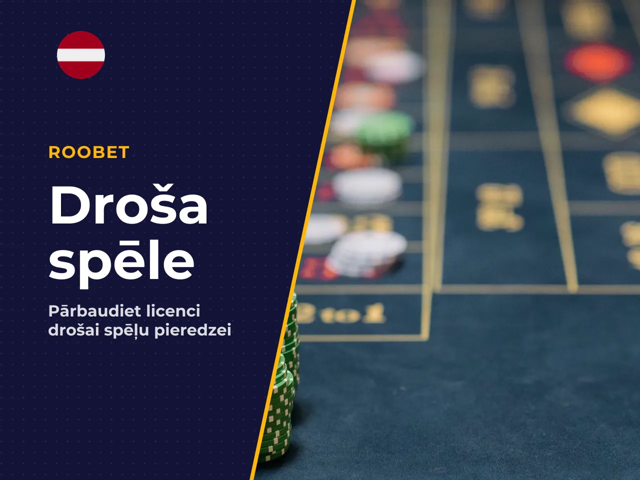 Latvijas spēlētāja pārbaudes saraksts pirms depozīta