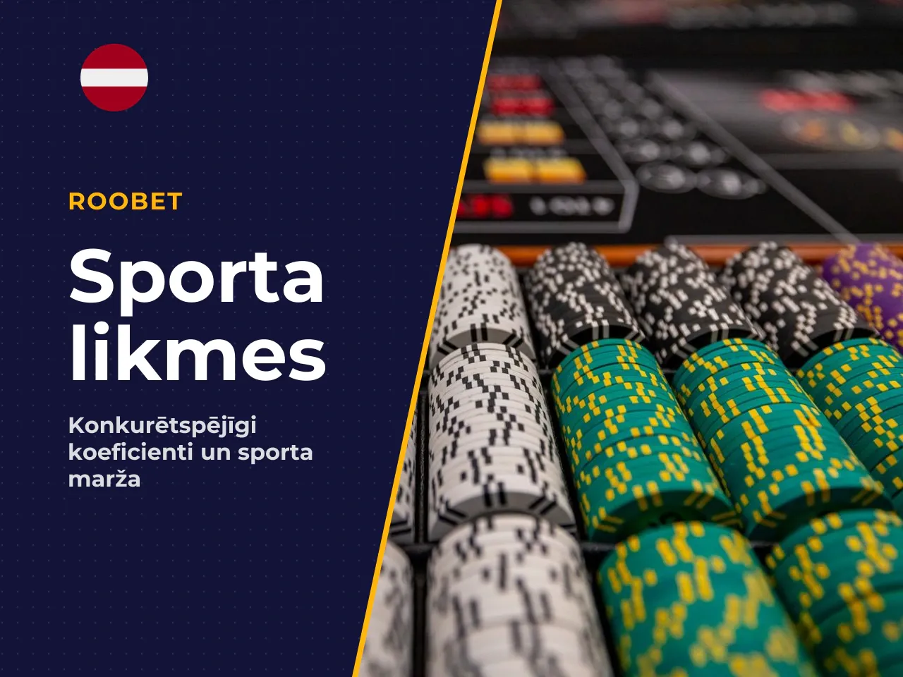 Kopējā vidējā Roobet sportsbook marža pēc