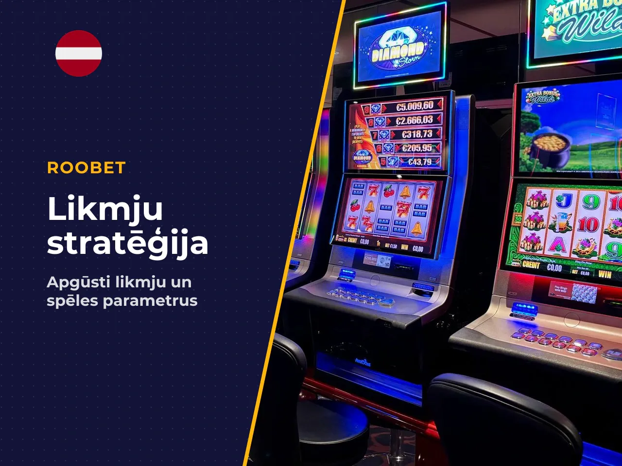 Likmju izvēle pirms spēles sākšanas. Likme