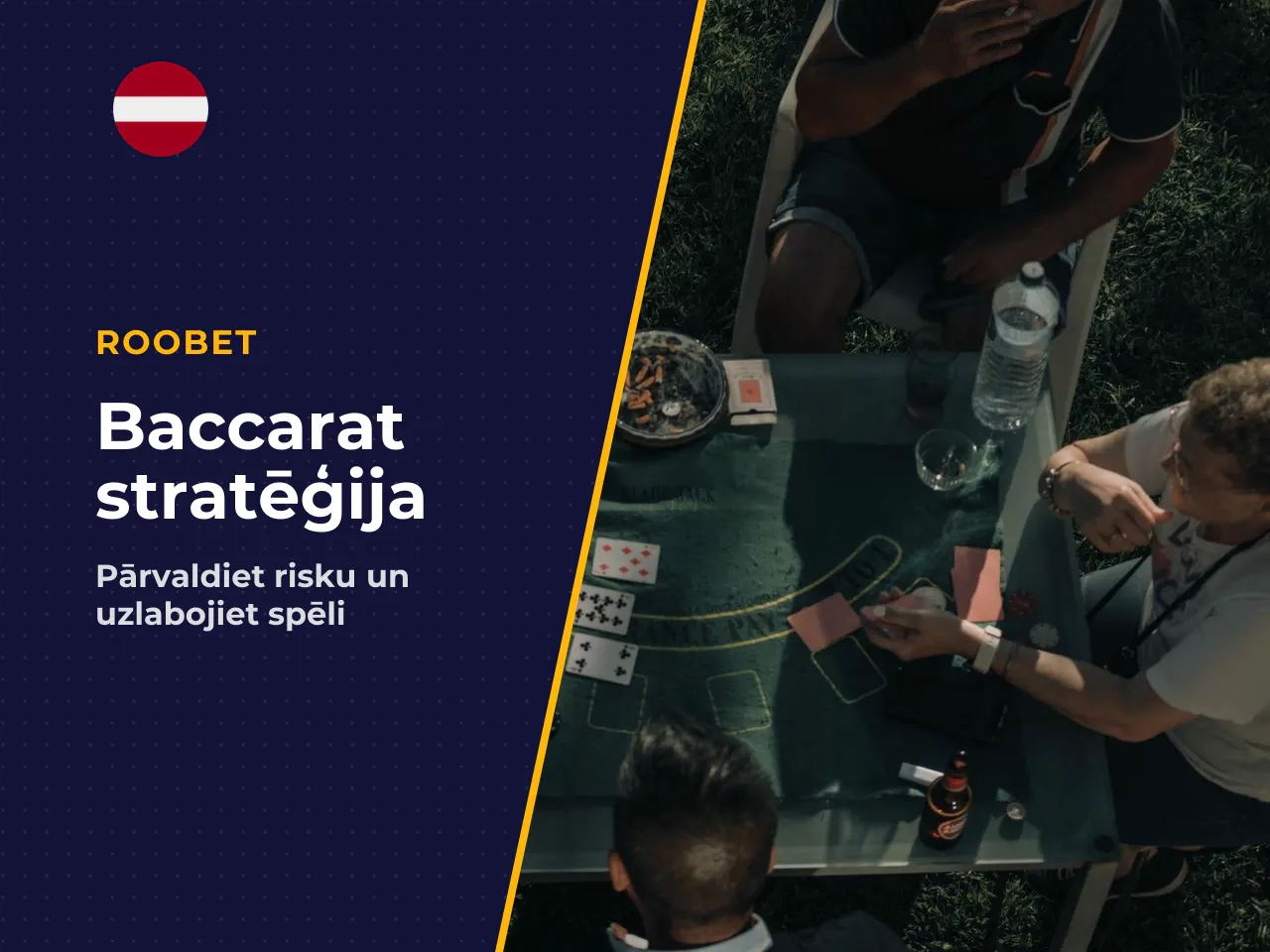 Stratēģijas un bankrola pārvaldība baccarat spēlē