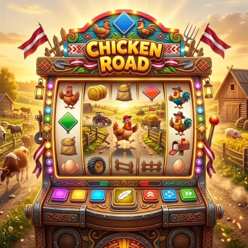 Chicken Road Latvijā demo, spēles noteikumi