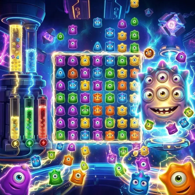Reactoonz online demo spēle, bonusi un