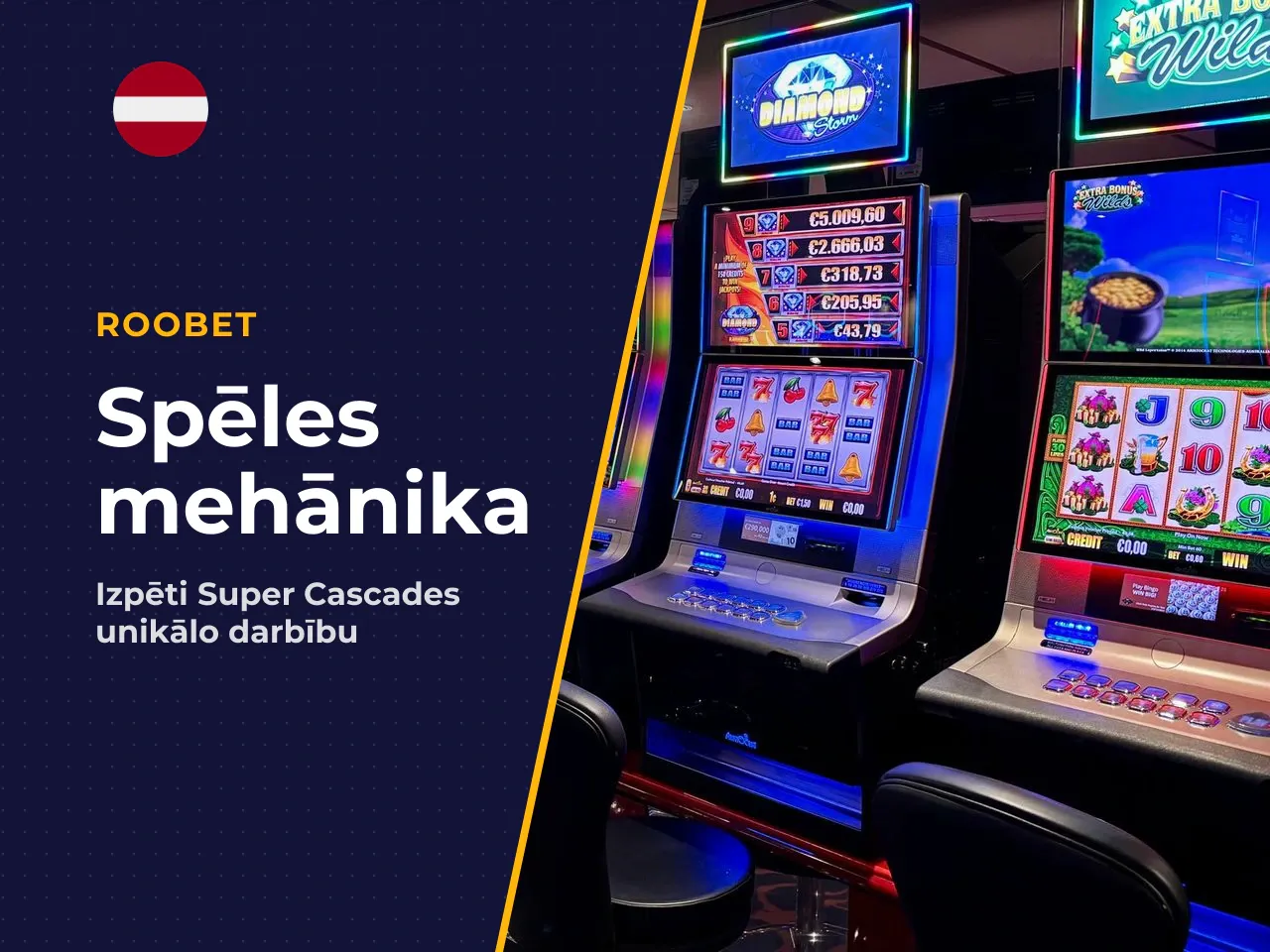 Super Cascades un Golden Squares darbība